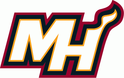 Miami Heat 2008-Pres Secondary Logo iron on heat transfer